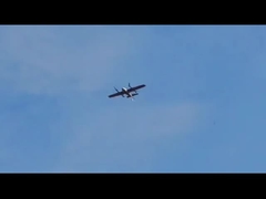 コンパクトで長持ちするハイブリッド翼ドローン